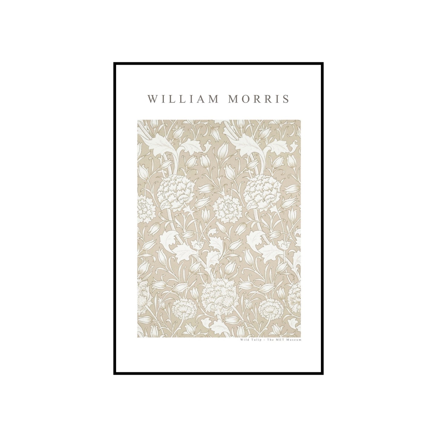 William Morris wild tulip