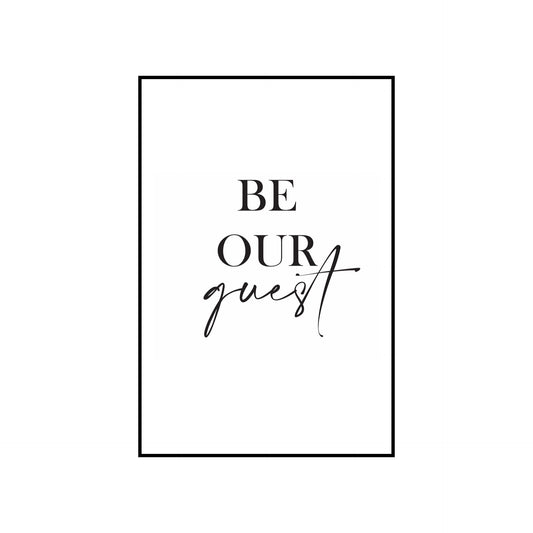 Be our guest - THE WALL STYLIST