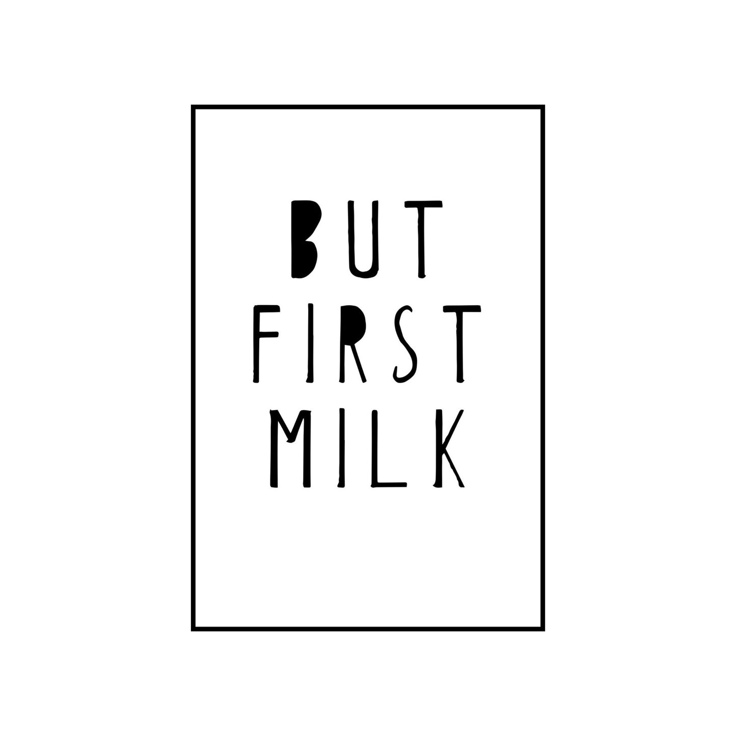 But first milk - THE WALL STYLIST