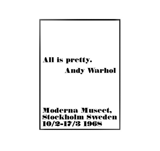 All is pretty - Andy Warhol - THE WALL STYLIST