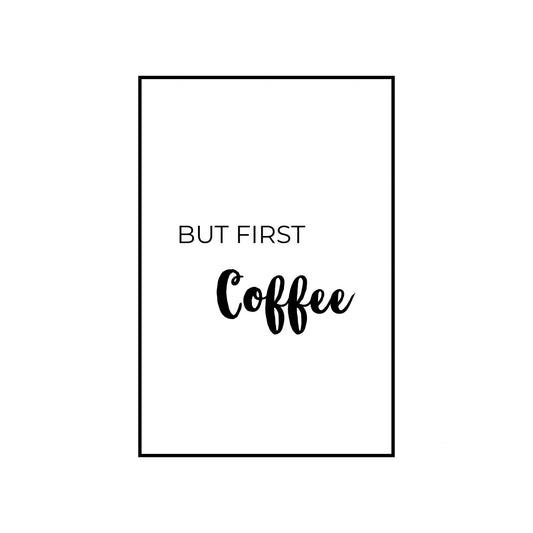 But first coffee - THE WALL STYLIST