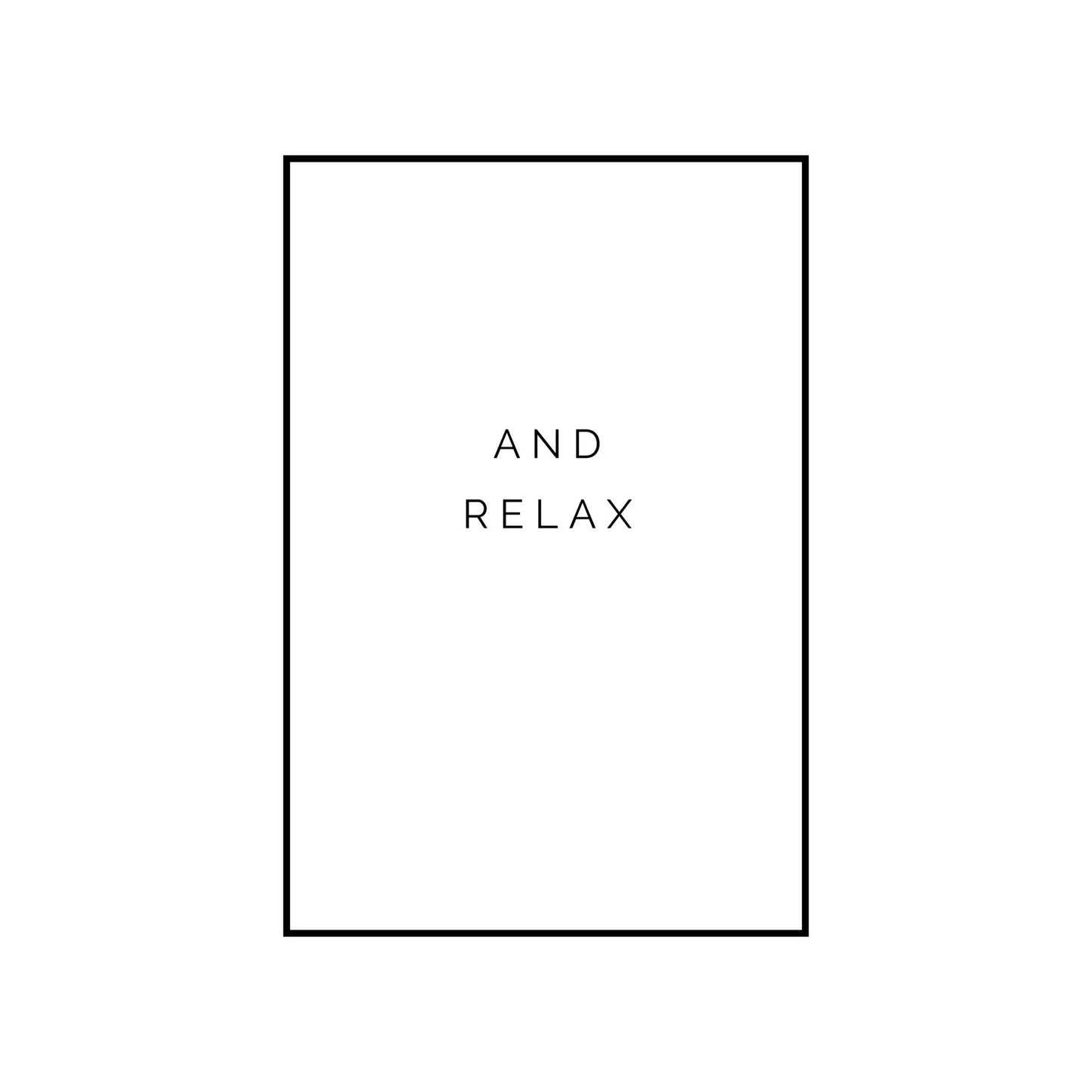 Relax - THE WALL STYLIST