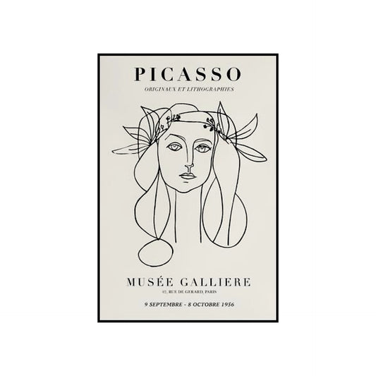 Picasso woman sketch
