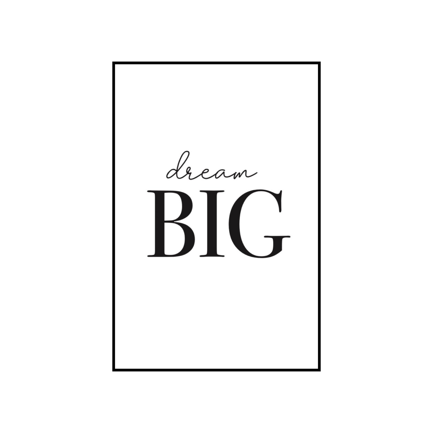 Dream big - THE WALL STYLIST
