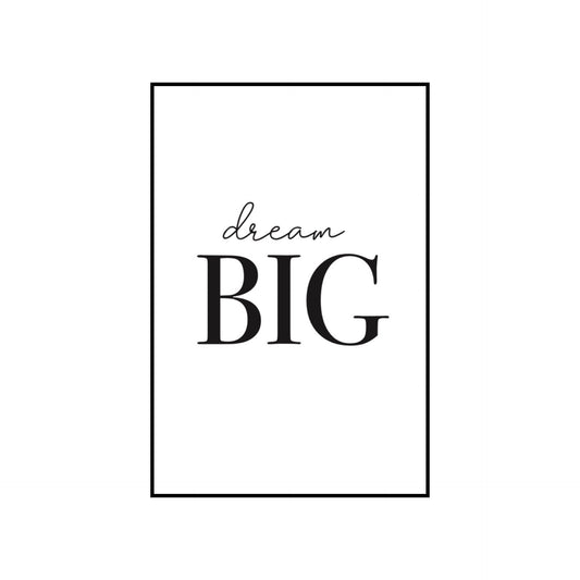 Dream big - THE WALL STYLIST