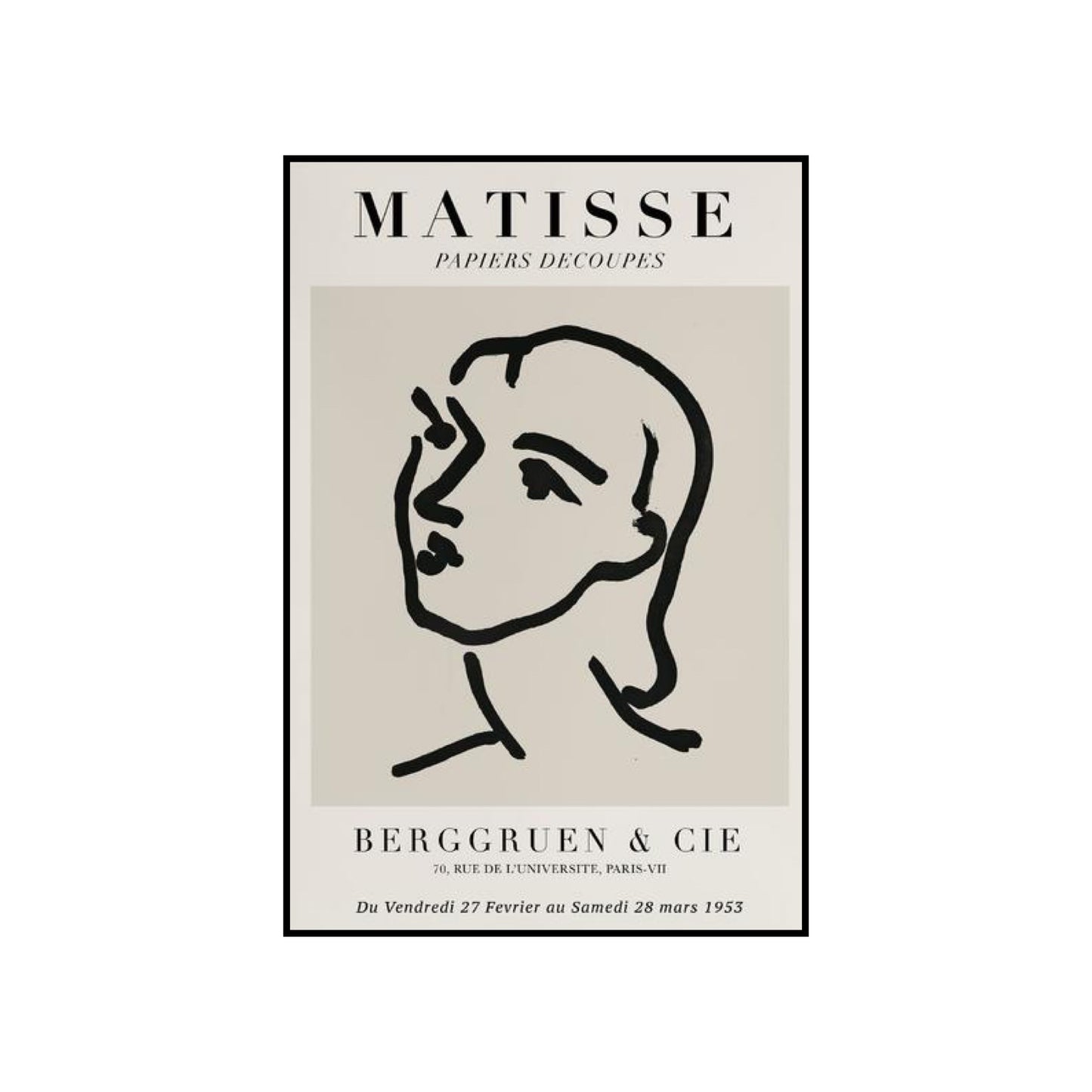 Matisse woman sketch