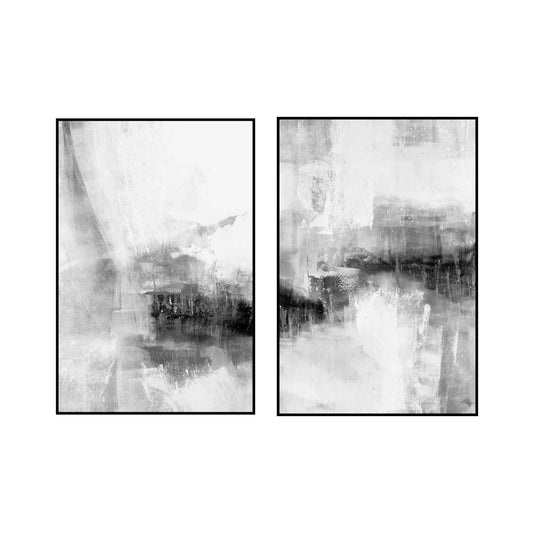 Grey abstract set