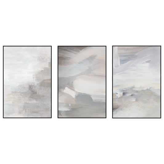 Neutral abstract trio