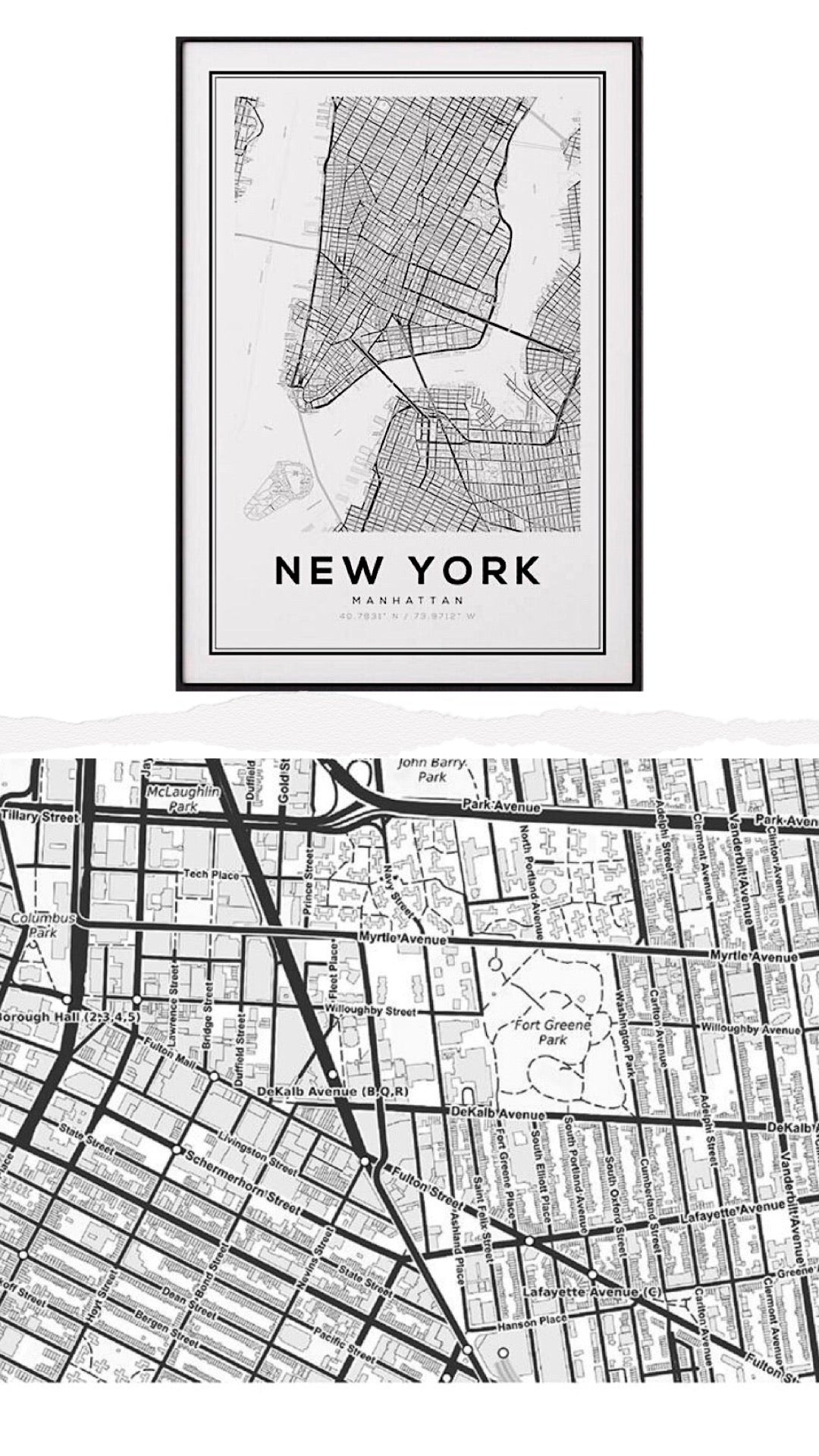 City maps - THE WALL STYLIST